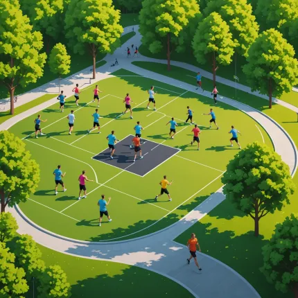 Парк мероприятия и фитнес в Новгород активном: новый формат здоровья и досуга